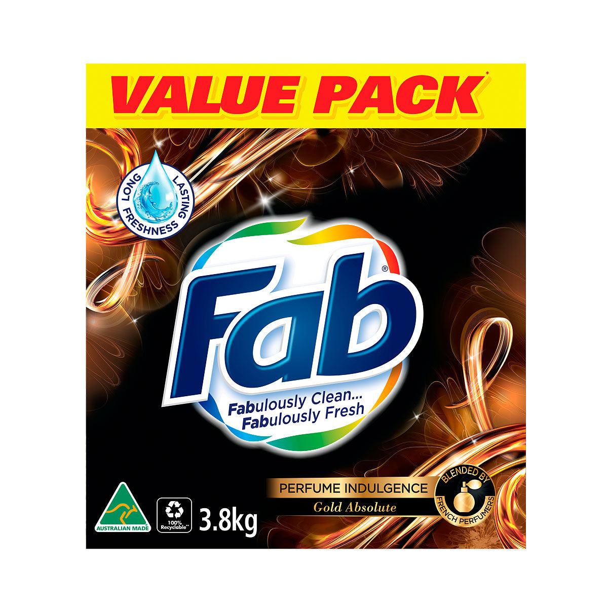 Fab Laundry Liquid Gold Absolute 3.8kg