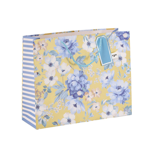 Gift Bag Golden Floral Shopper XL