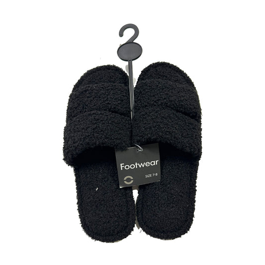 Slide Faux Fur Double Band Assorted