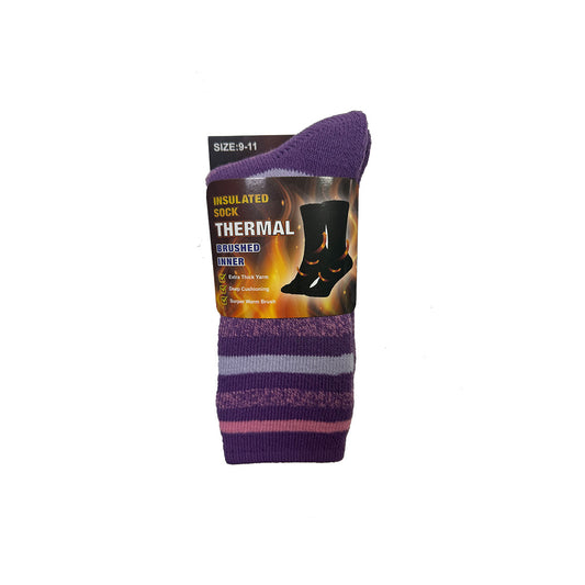 Heat Machine Socks Women Purple