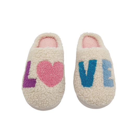 Women's Slipper Teddy Novelty Love