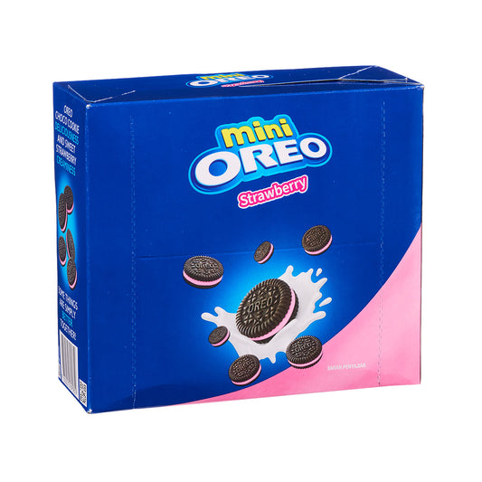 Oreo Minis Strawberry 204g 10pk