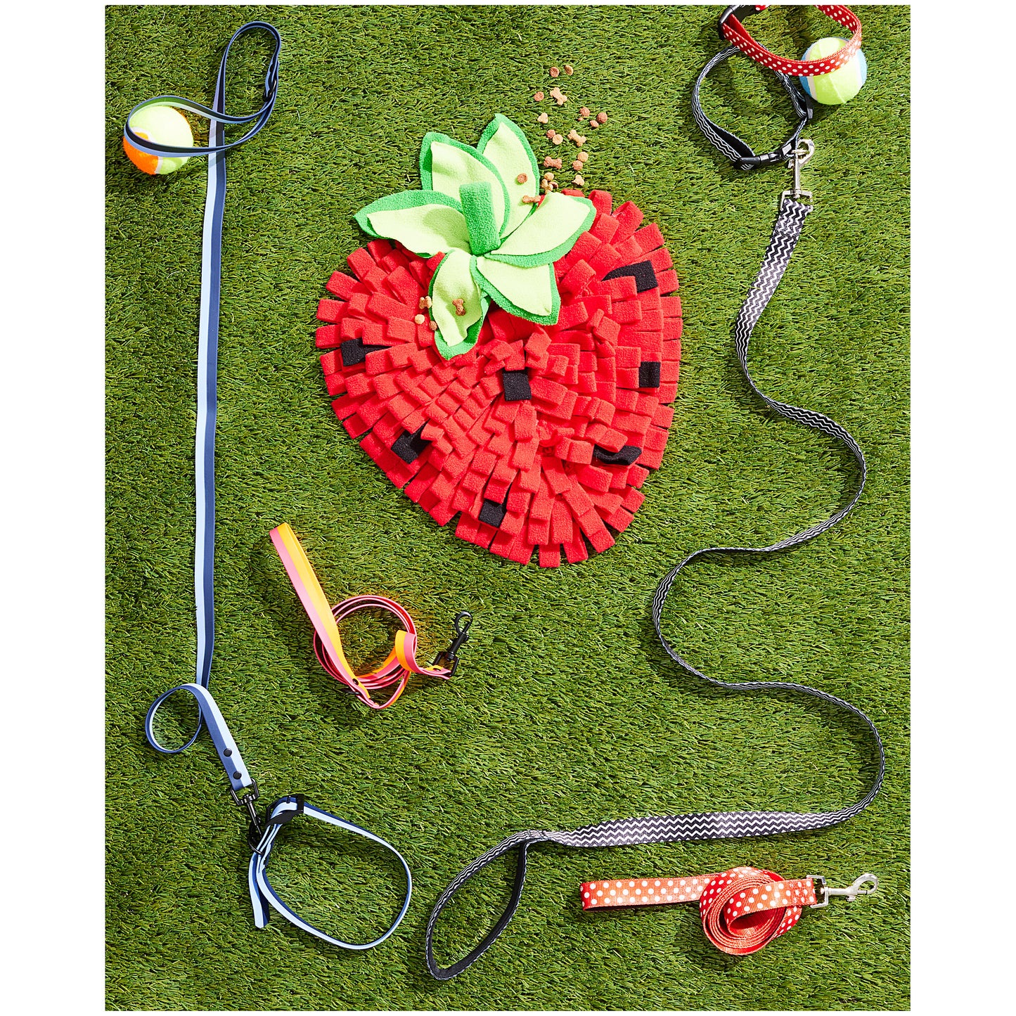 Stripe Easy Clean Collar S/M/L Sizes