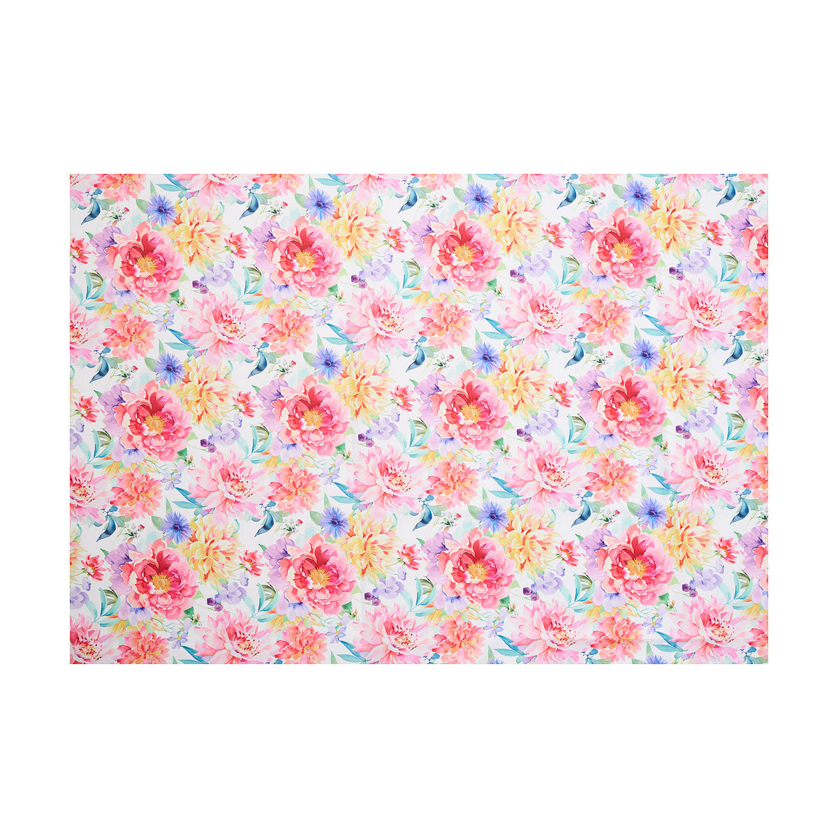 Tablecloth Print Water Floral 150x225cm