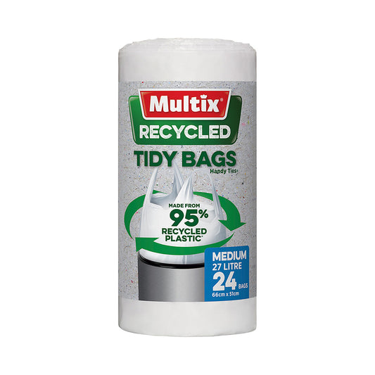 Multix Recycled Tidy Bags 27L M 24pk
