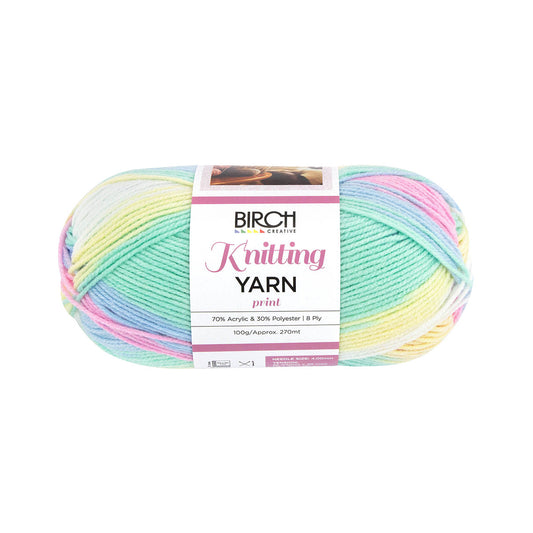 Birch Yarn Print Dream Pastel 100g