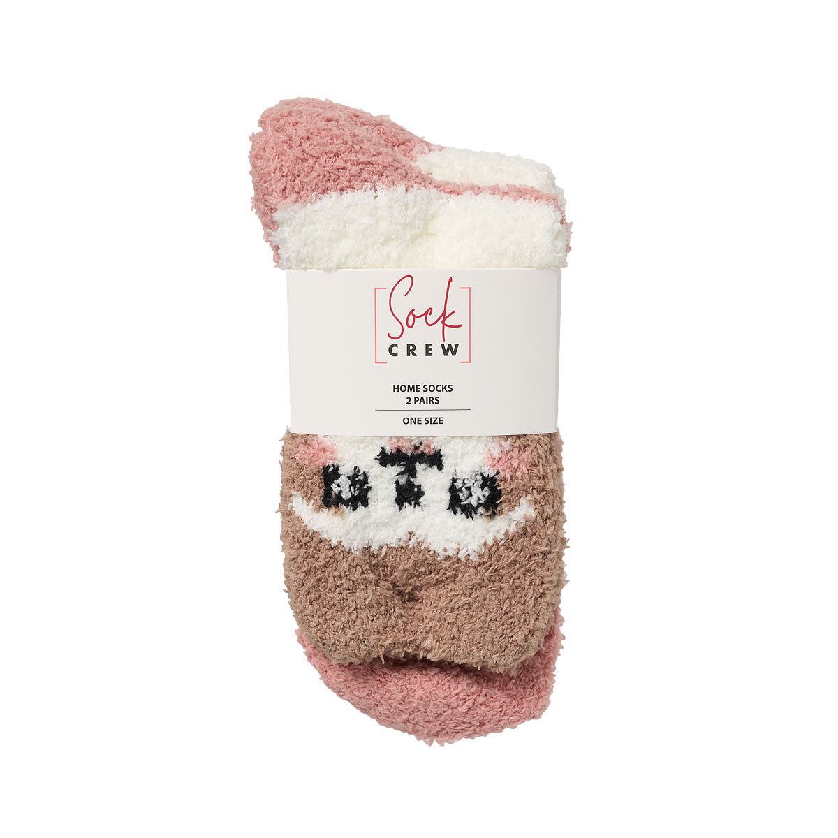 Socks Butter Yarn Sloth Stripe 2pk