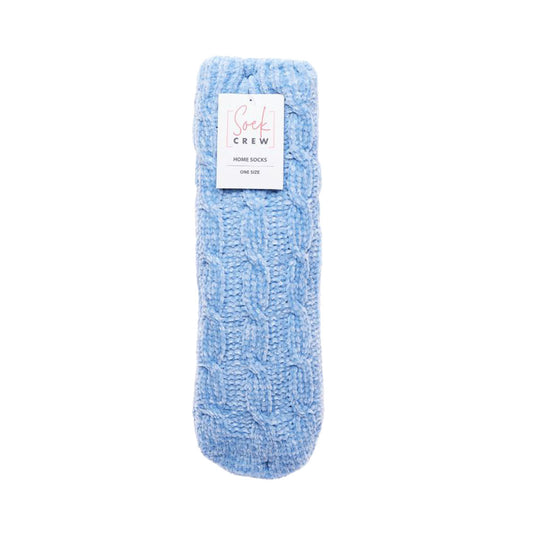 Socks Sherpa Lined Candy Hearts Green