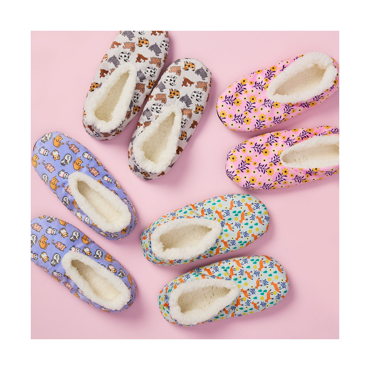 Printed Slipper Socks Assorted