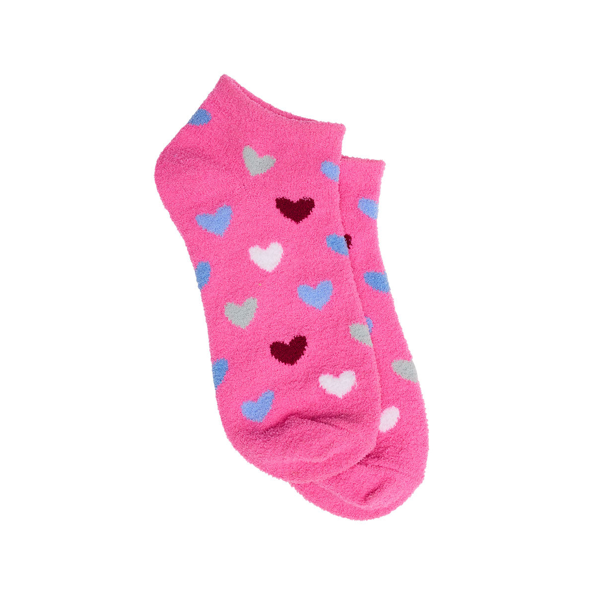 Women's Sock Fluffy Ankle Hearts