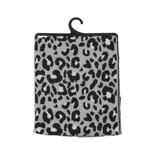 Jacquard Animal Print Scarf Assorted
