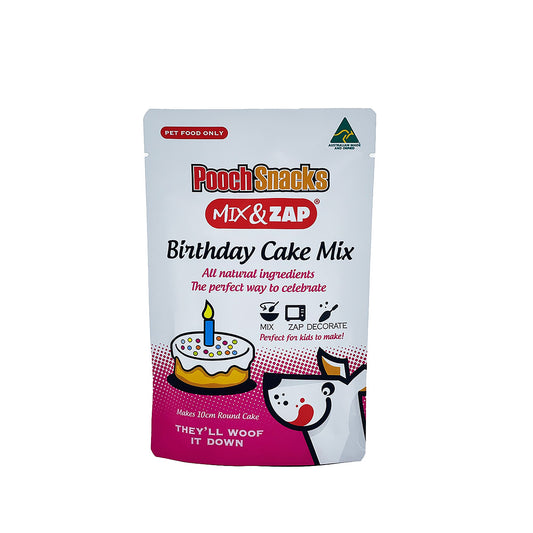 Pooch Snacks Birthday Cake Mix