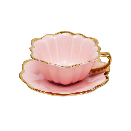 Pearl Teacup And Saucer Assorted