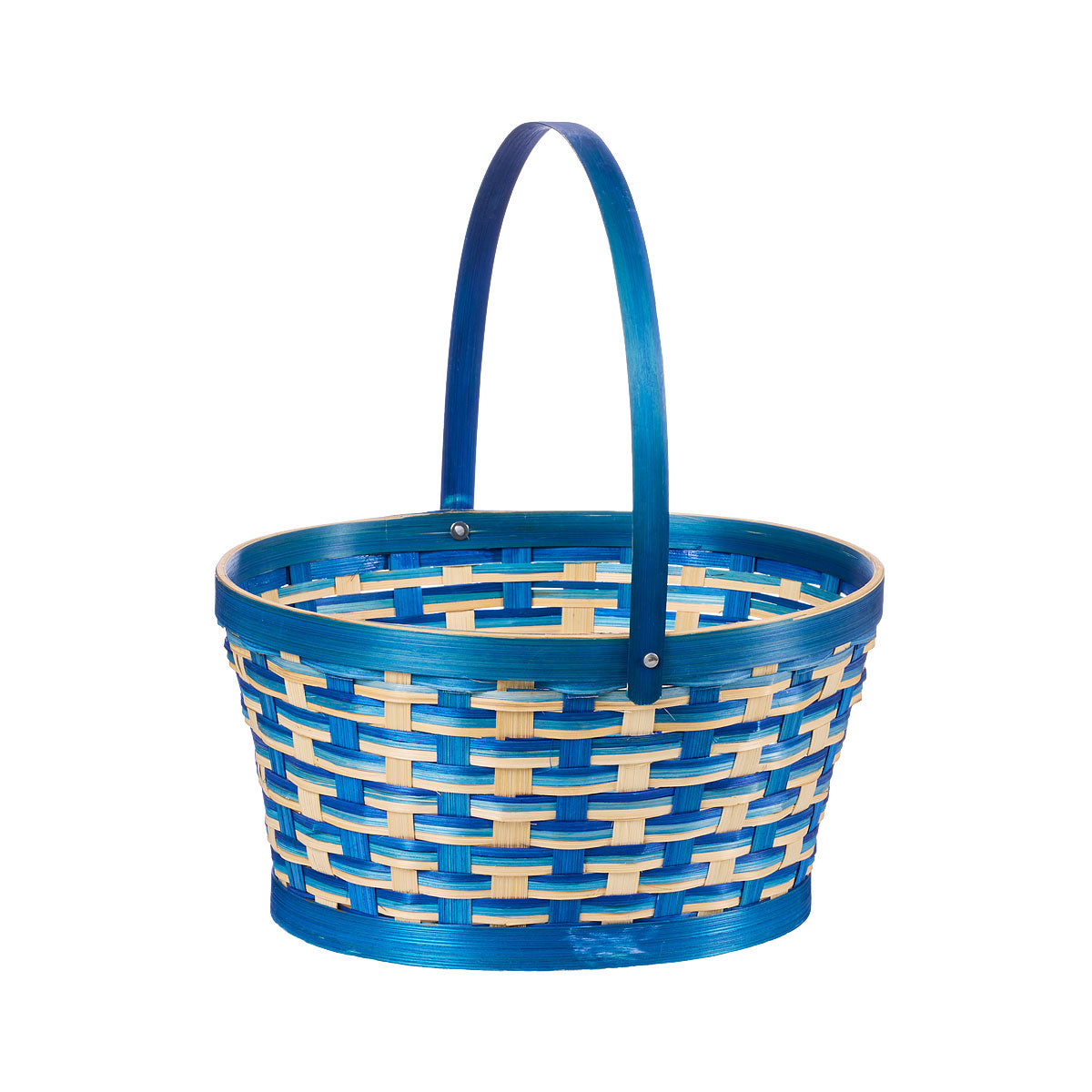 Easter Bamboo Basket Slim Large