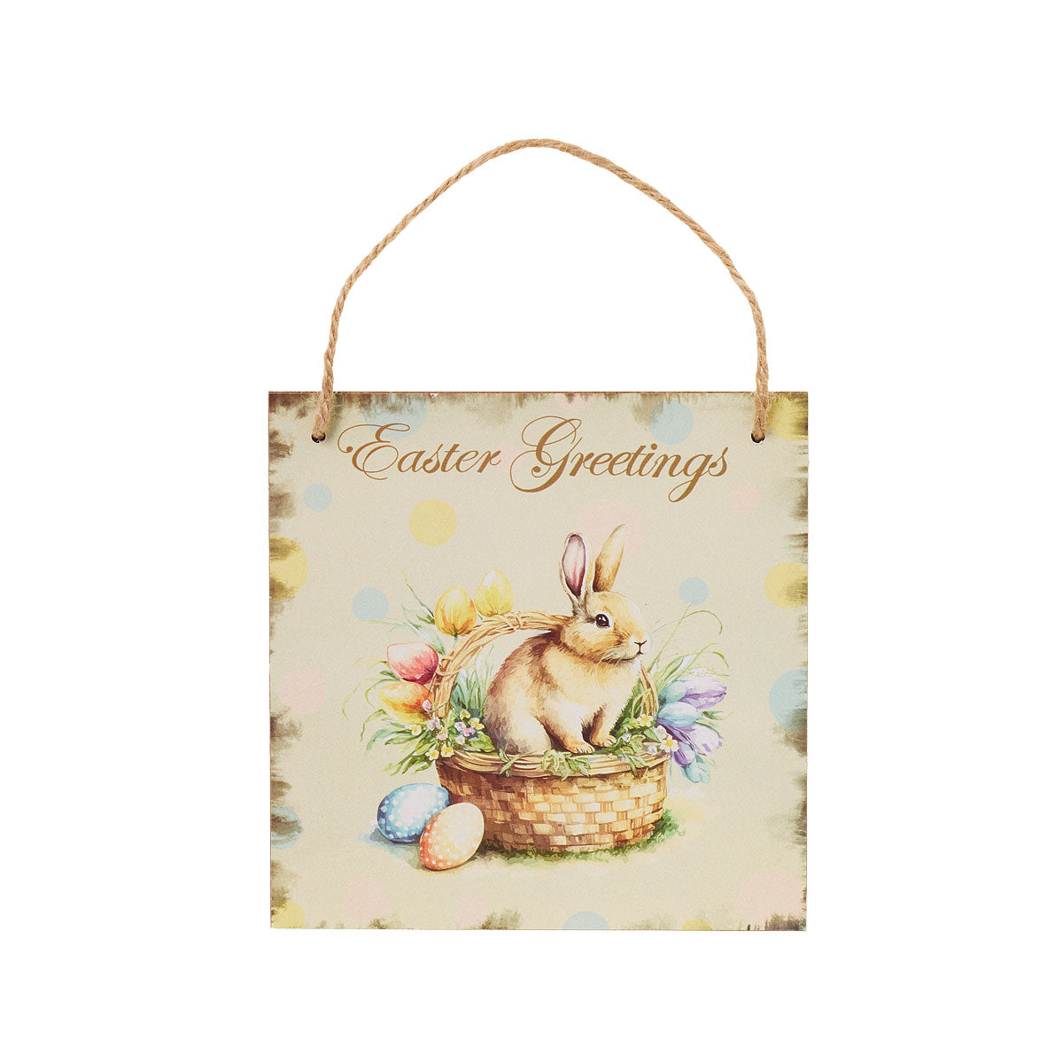 Easter Hanging Plaque Small 15cm