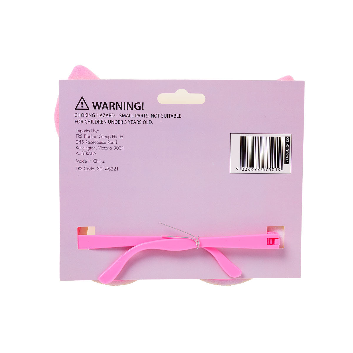 Easter Novelty Glasses With Bunny Ears