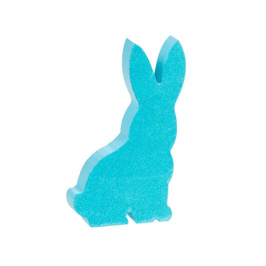 Easter Glittered Bunnies Figurine Assorted