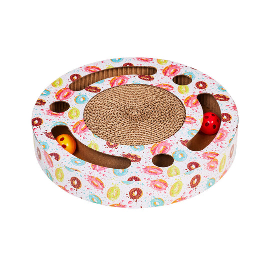 Cat Scratcher With Balls