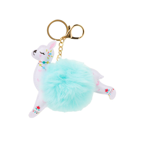 Bag Tag Llama Pom Pom