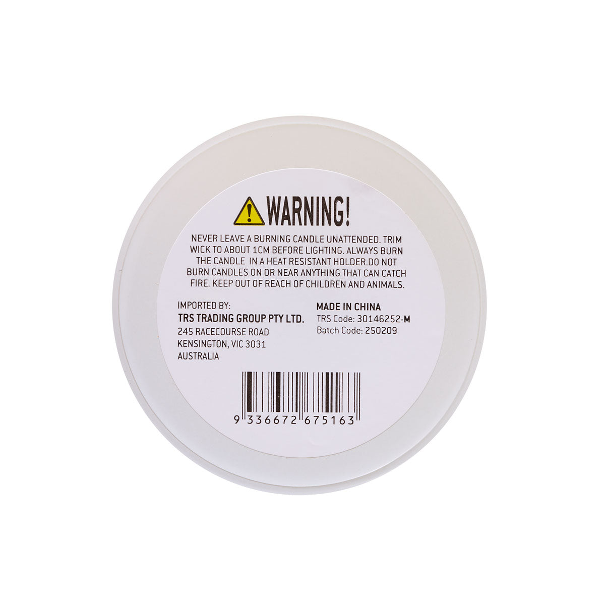 Floral Monogram Candle Gold Lid Assorted