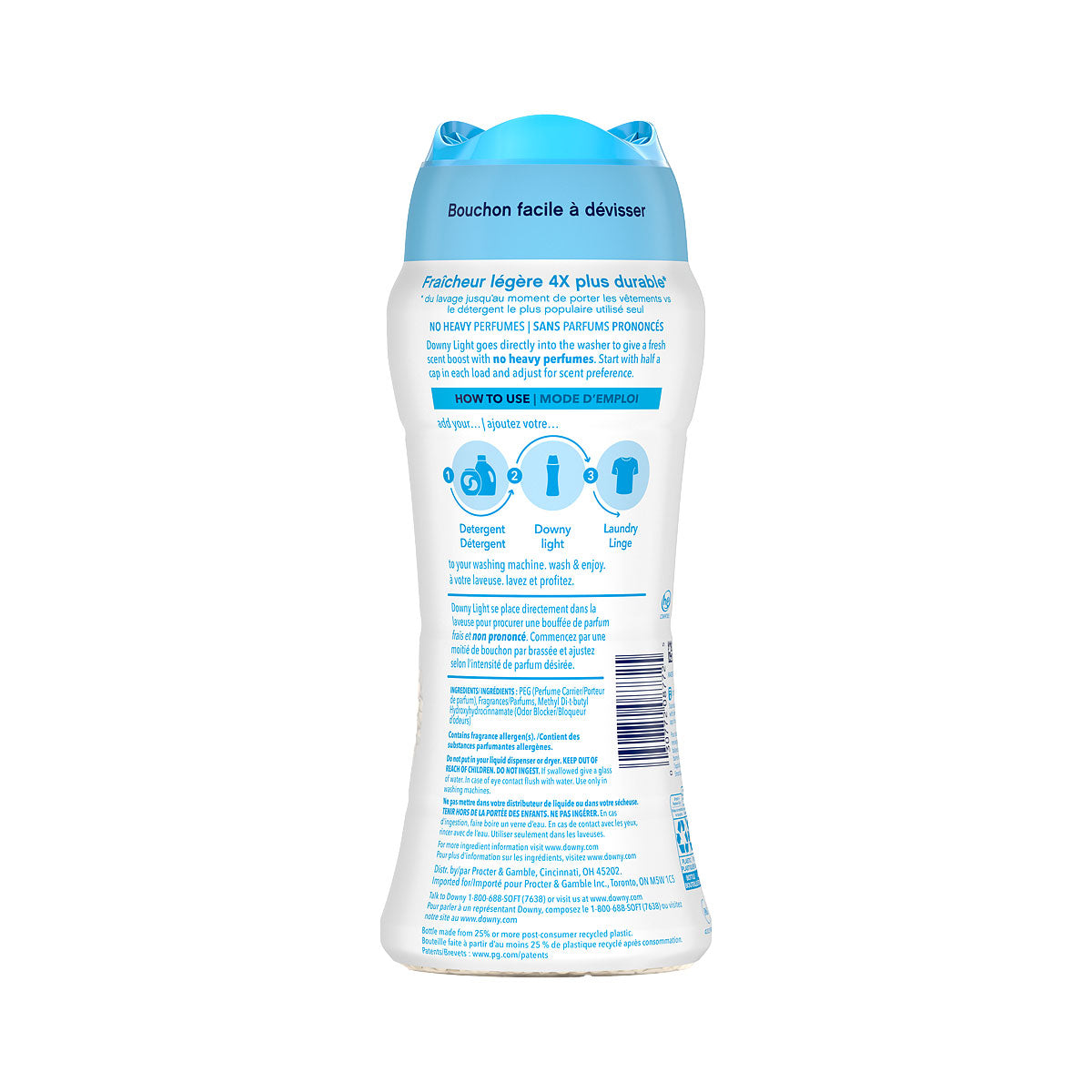 Downy Light Boost Beads Ocean Mist 379g