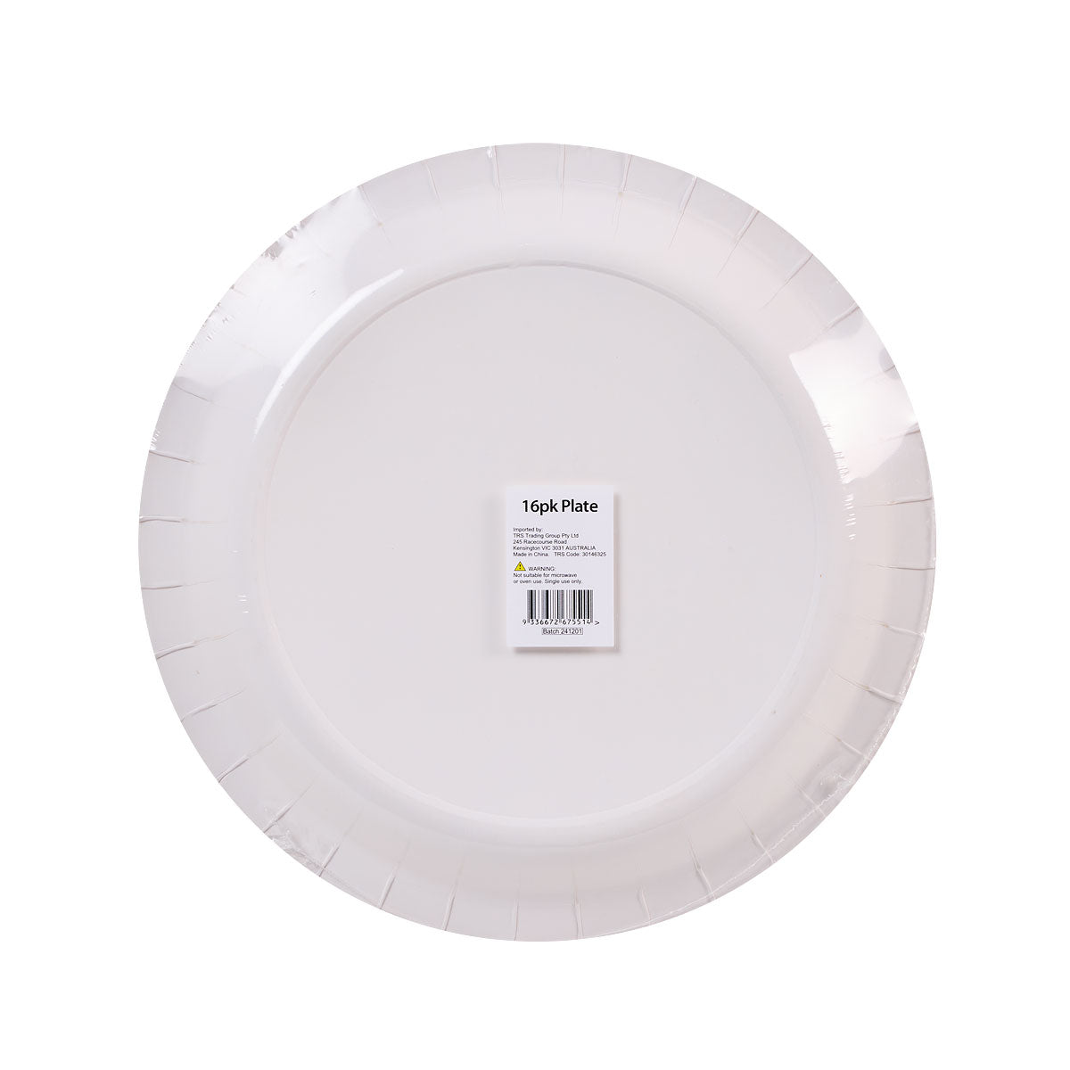 Soft Floral Party Plate 23cm 16pk