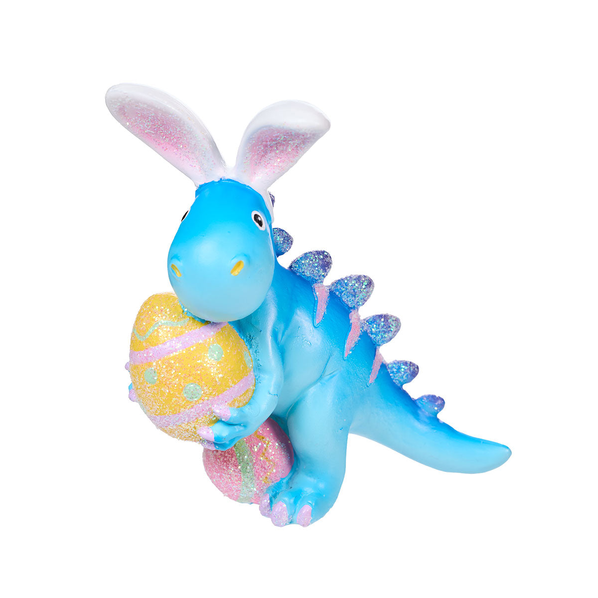 Easter Dinosaur With Egg Figurine Assorted