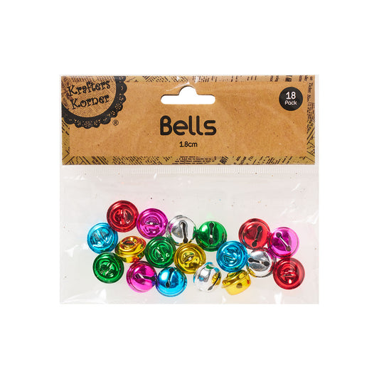 Bells 1.8cm Assorted