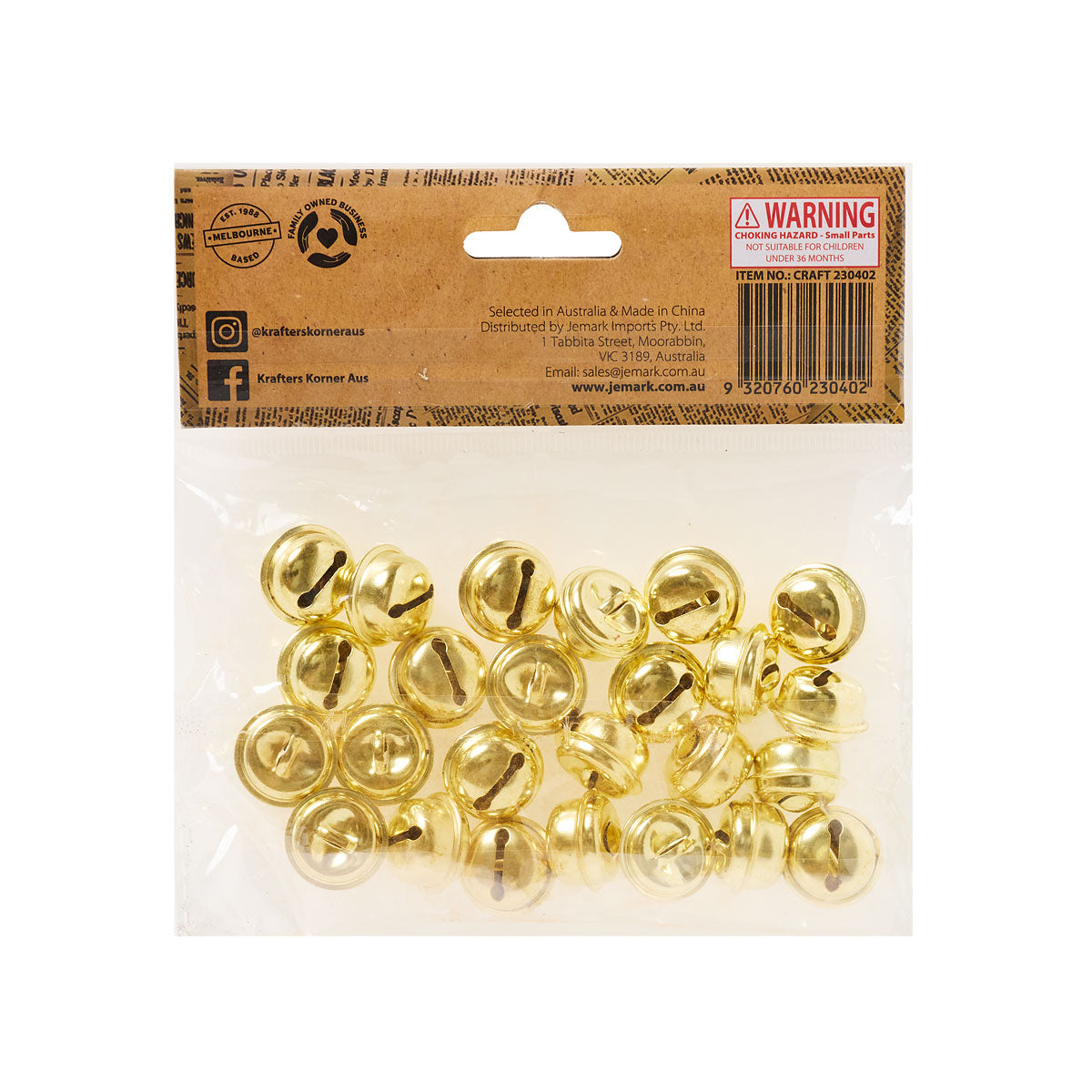 Bells Gold 2cm