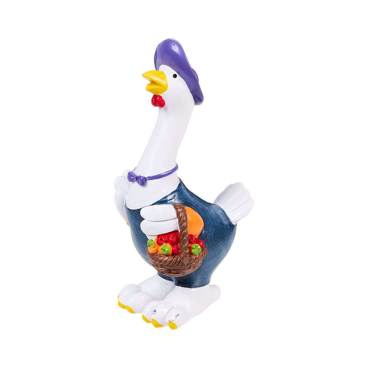 Easter Dressed Goose Figurine