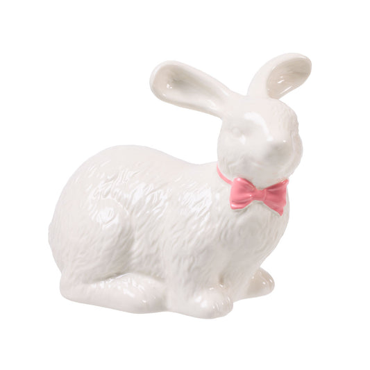 Easter White Ceramic Bunny Assorted