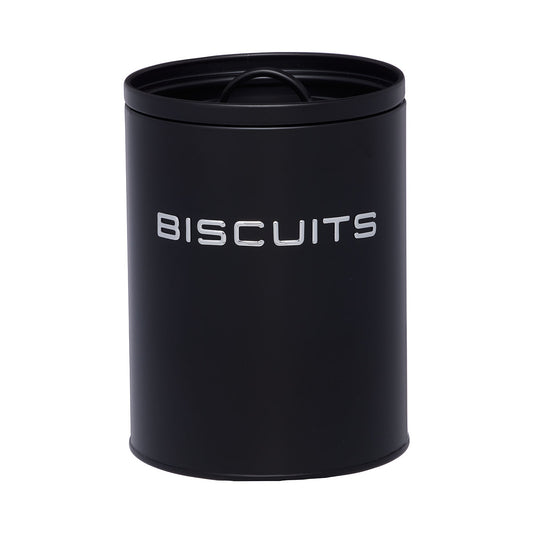 Diner Canister Biscuits Black