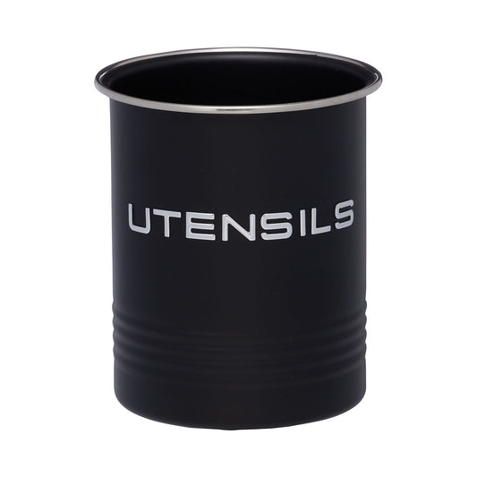 Diner Utensil Pot Black