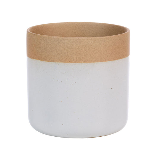 Pot Sandstone Two Tone 17cm
