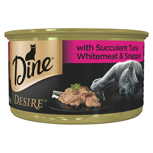 Dine Tuna White Meat and Snapper 85g