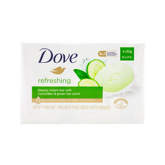 Dove Soap Bar Refreshing 90g 4pk