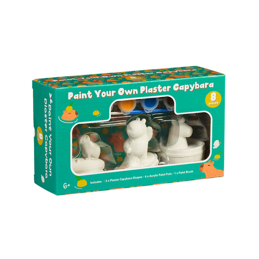 Paint Plaster Set Capybara/Axolotl