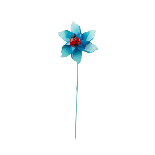 Metal Pinwheel Garden Stake 50cm Assorted