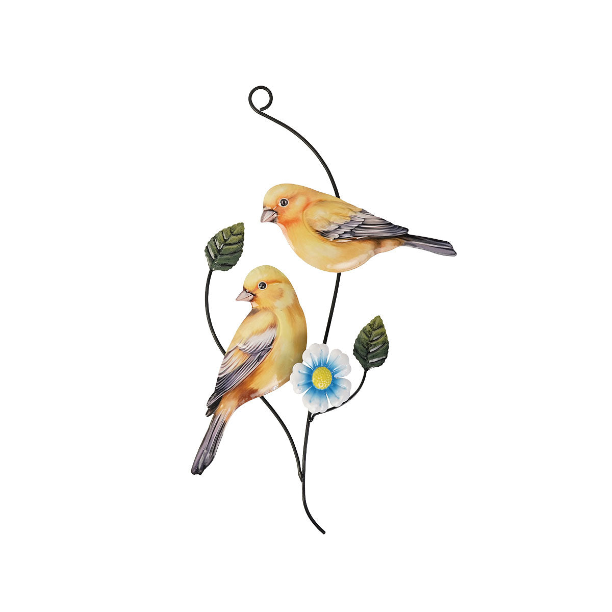 Wall Art Metal Bird Vine Assorted