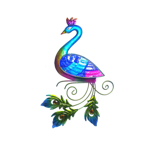 Stained Glass Peacock Wall Art