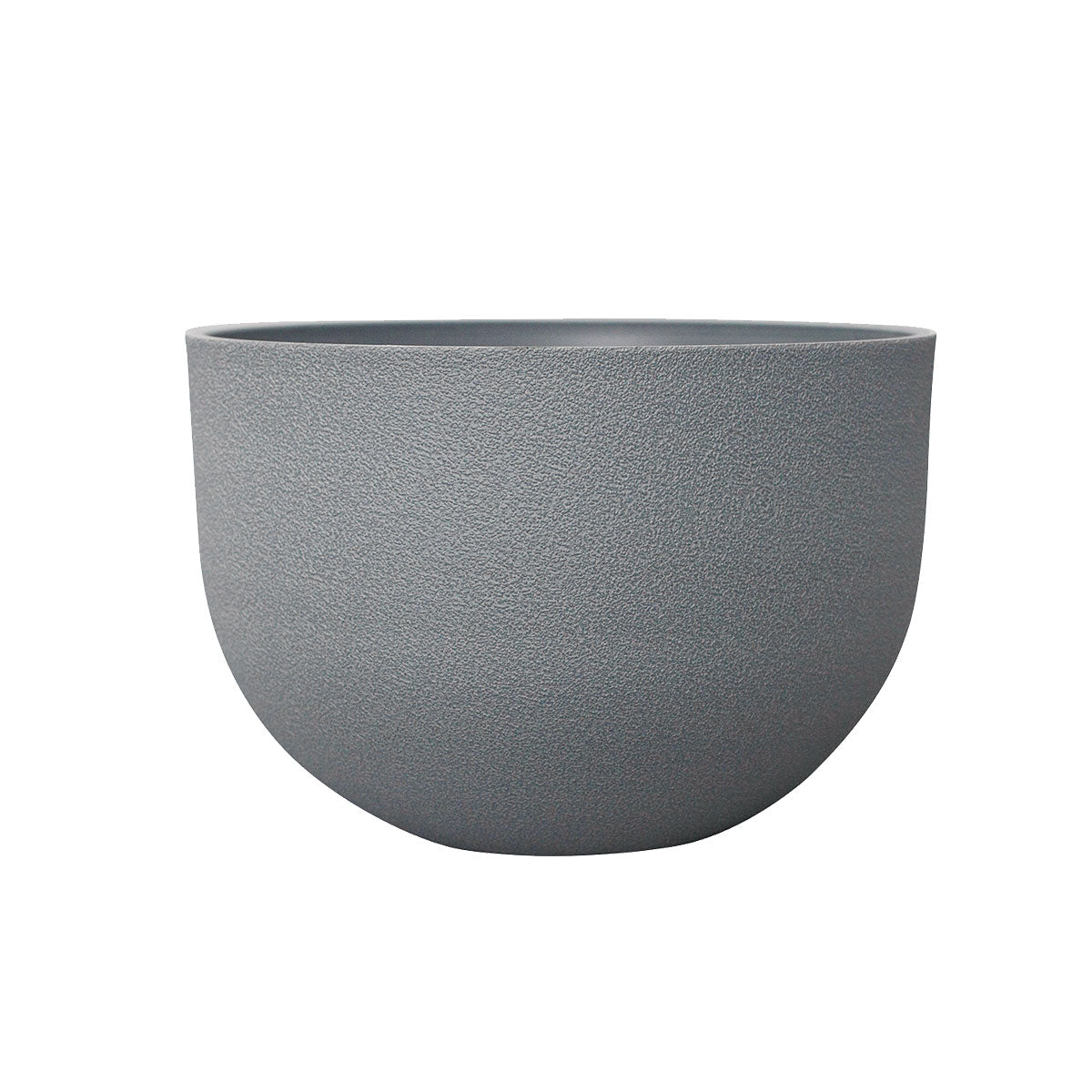 Fiber Clay Pot Round Matte 33cm Assorted