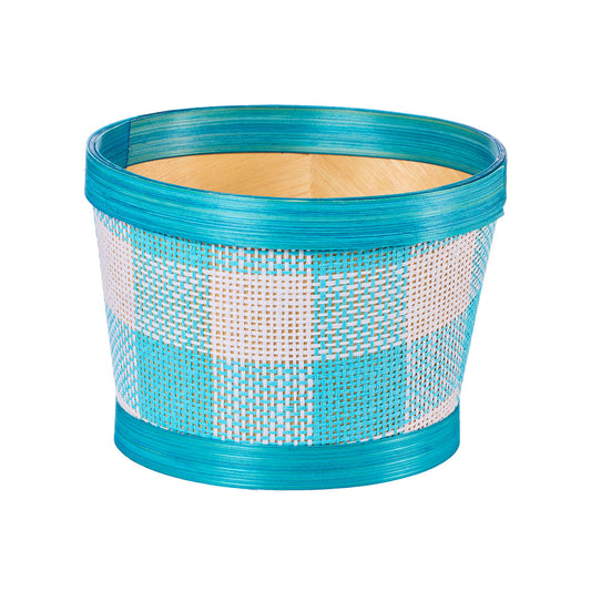 Easter Basket Tartan Print S