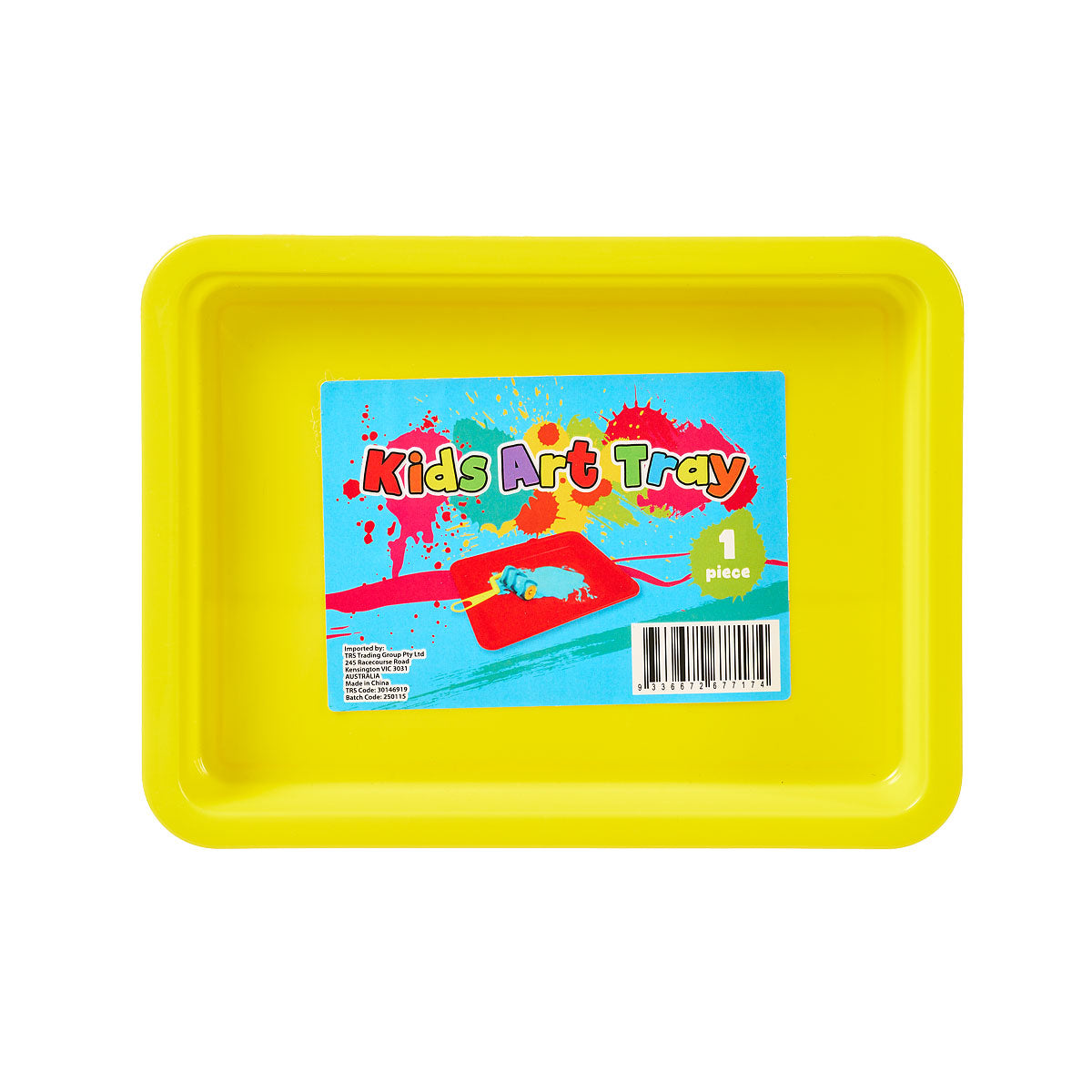 Kids' Art Tray 24.5cm x 18.5cm Assorted