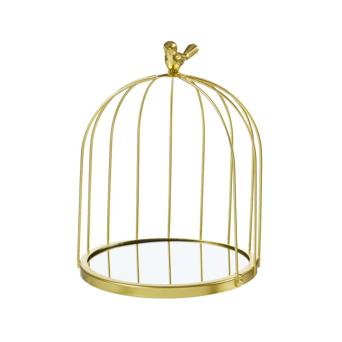 Bird Cage Mirror Tray