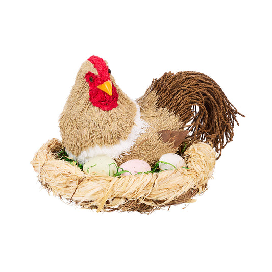 Easter Straw Hen