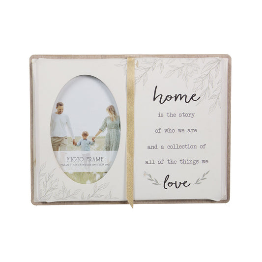 Story Book Photo Frame Faith/Home