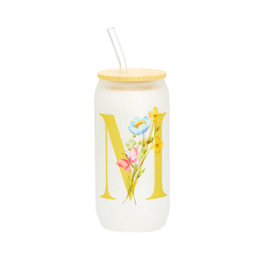 Botanics Monogram Smoothie Cup M,J,A Assorted
