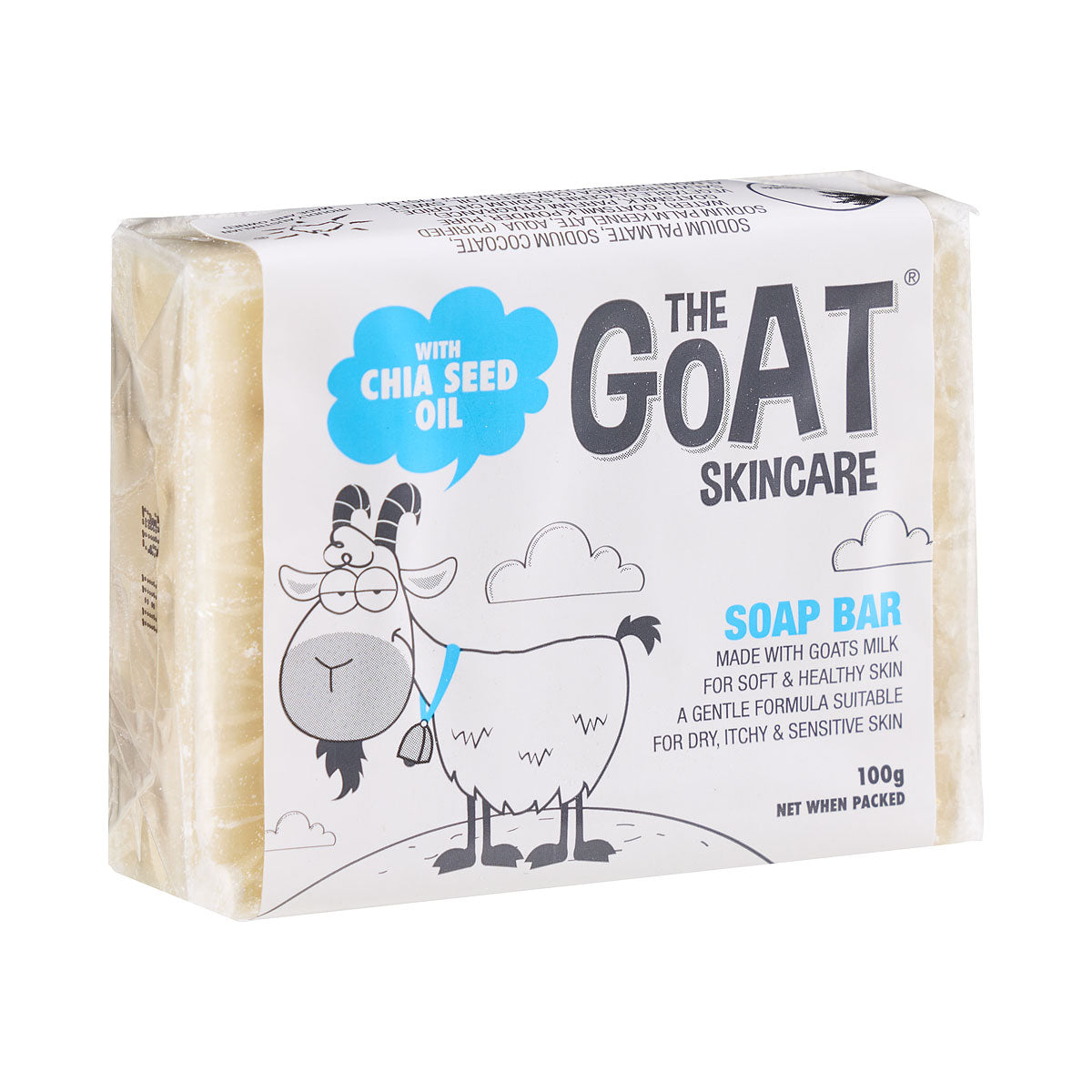 The Goat Skincare Soap Bar With Chia Seed 100g