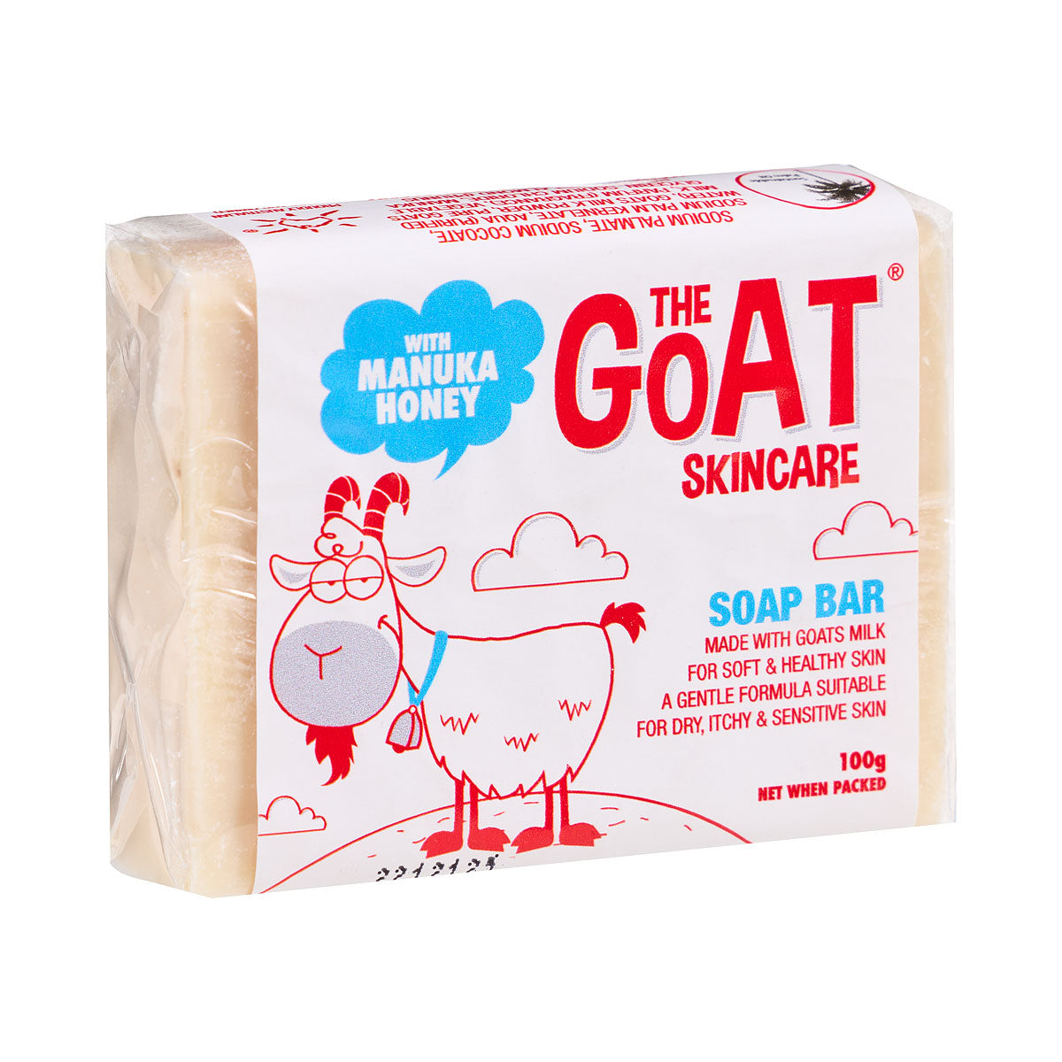 The Goat Soap Skincare Bar With Manuka Honey 100g