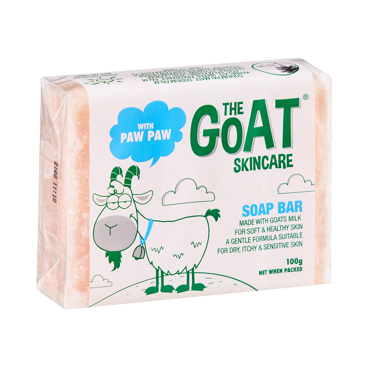 The Goat Soap Skincare Bar With Paw Paw 100g